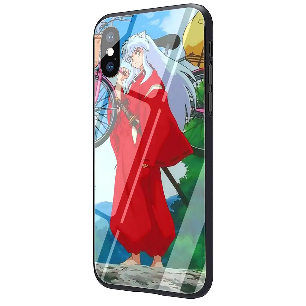 G12 Inuyasha Аниме закаленное стекло чехол для телефона iPhone 11 Pro 6 6S Plus 7 8 Plus X XS XR XS Max - Цвет: G12