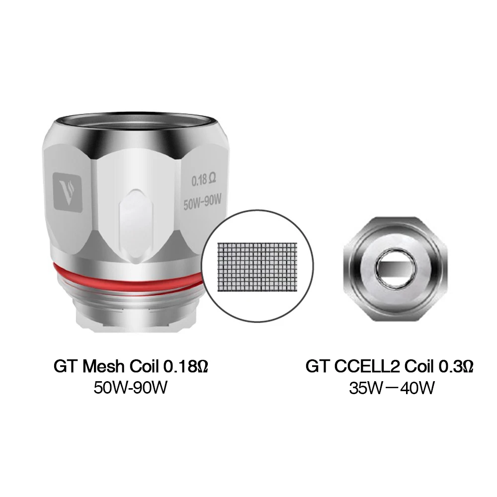 Оригинал Vaporesso GT CCELL2 катушка и сетчатая электронная сигарета вейп сердечники для