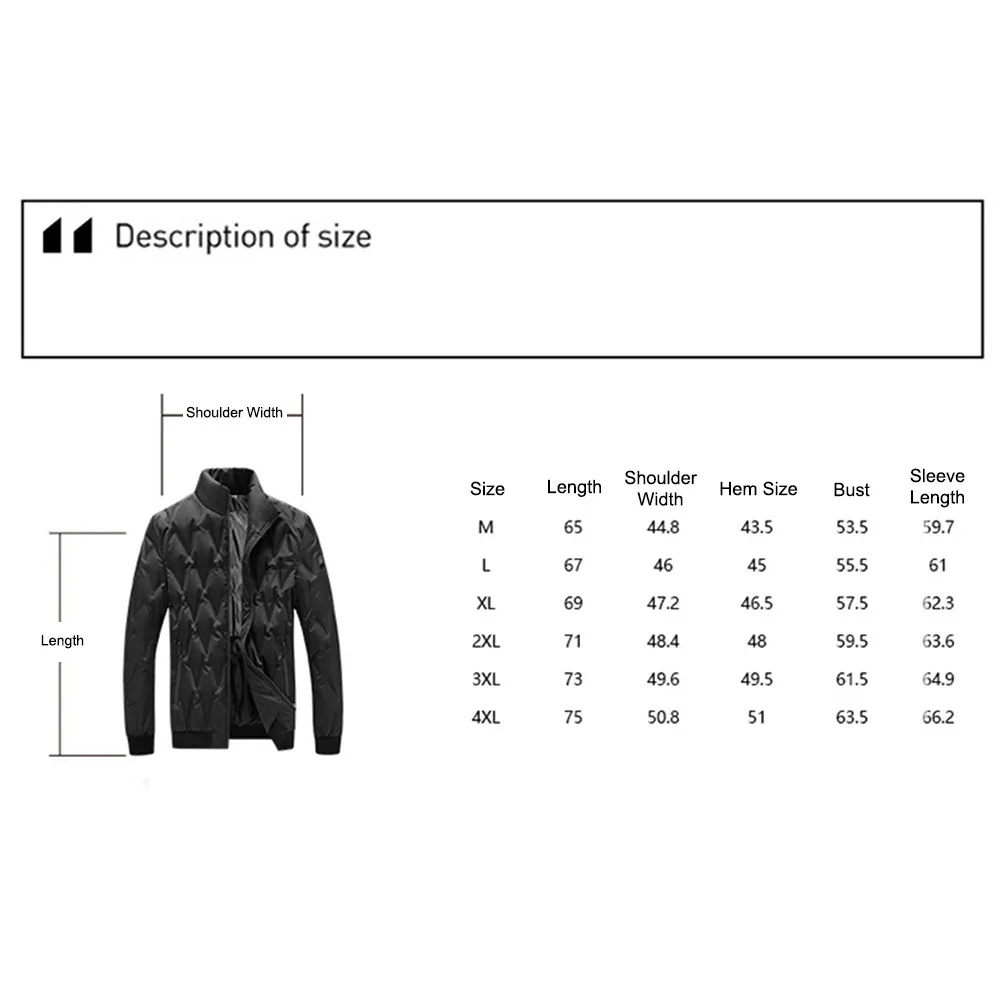 USB Charging Heating Jacket Coat for Men Winter Thermal Clothing Heating Warm Thermostatic Long Sleeve High Collar Outfit M-4XL