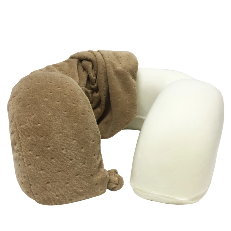 Solid Color U Shape of the Pillow Slow Rebound Memory Foam Bus Trip Day Touring Family Is Comfortable Service Life For Five Year | Дом и сад