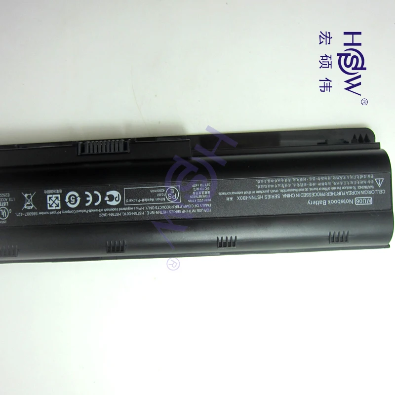 HSW новые Аккумуляторы для ноутбуков HP Compaq MU06 MU09 CQ42 CQ32 G62 G72 G42 593553-001 DM4 593554-001 |