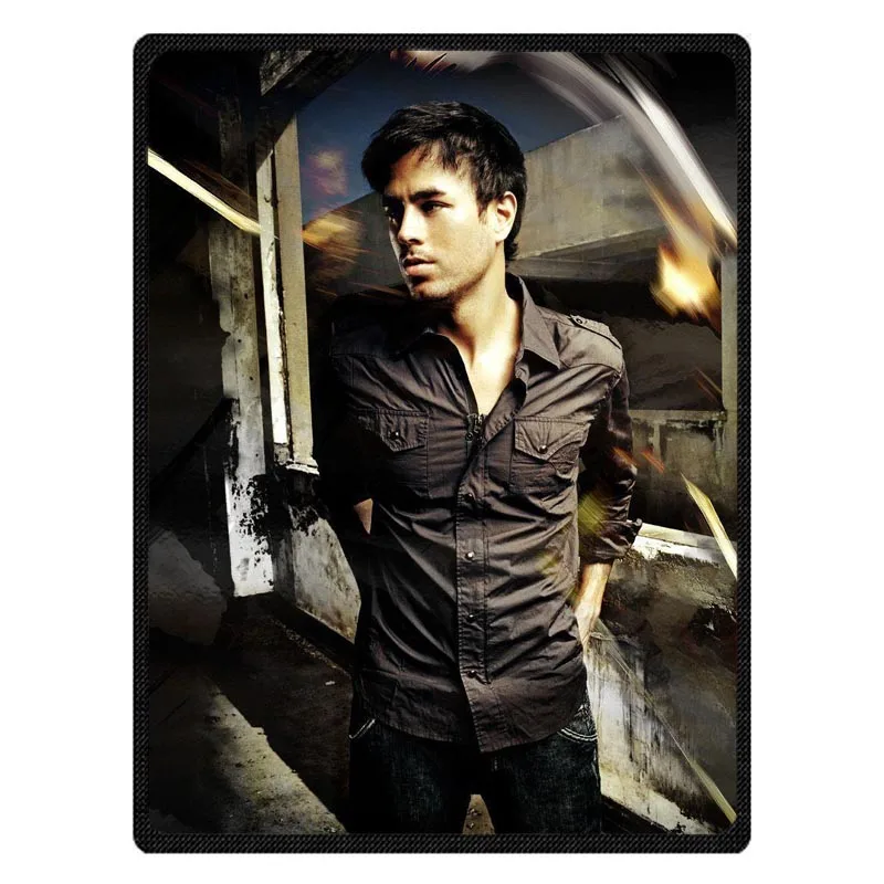 Enrique Iglesias очень мягкое Коралловое фланелевое одеяло с принтом манты покрывало