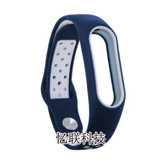 Высококачественный резиновый спортивный ремешок для браслета Xiaomi Mi Band 3 4