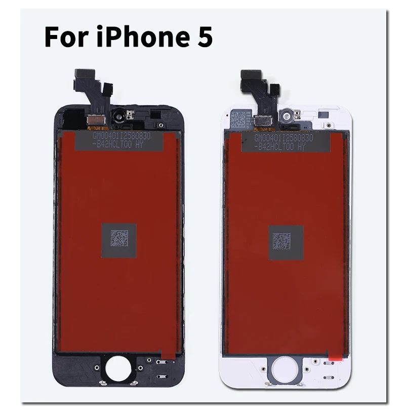 Акция, ЖК-дисплей для iPhone 5, 5c, 5S, SE, сенсорный экран, Замена для iPhone 4, 6+, закаленное стекло+ Инструменты+ ТПУ чехол, AAA