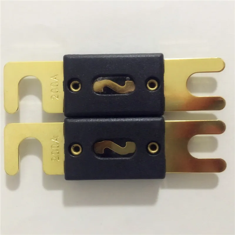 Автомобильная аудиосистема 20 шт./лот стерео с золотым покрытием 200 А