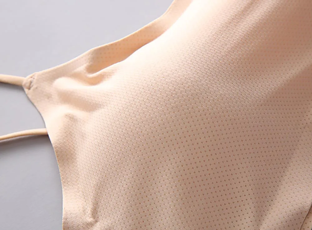 Women Solid Bras Push Up Bra Sexy Top Vest Breathable Chest Pad Wearing Sports Underwear Comfortable breathable B1 | Женская одежда