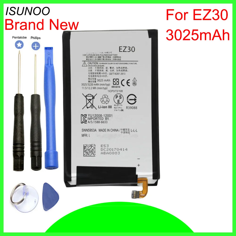 Аккумулятор ISUNOO 3025 мАч EZ30 для Motorola Nexus 6 Google XT1115 XT1110 nexus6 аккумулятор с