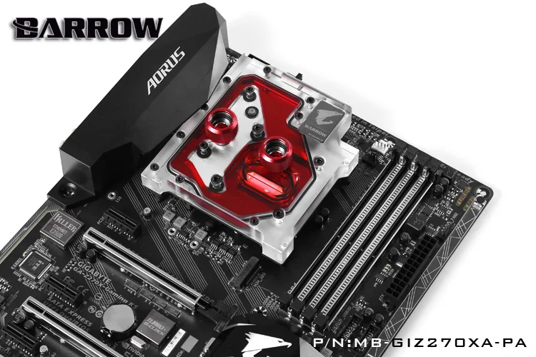 BARROW Block используется для материнской платы AORUS GA Z270X Gaming медный никелевый радиатор