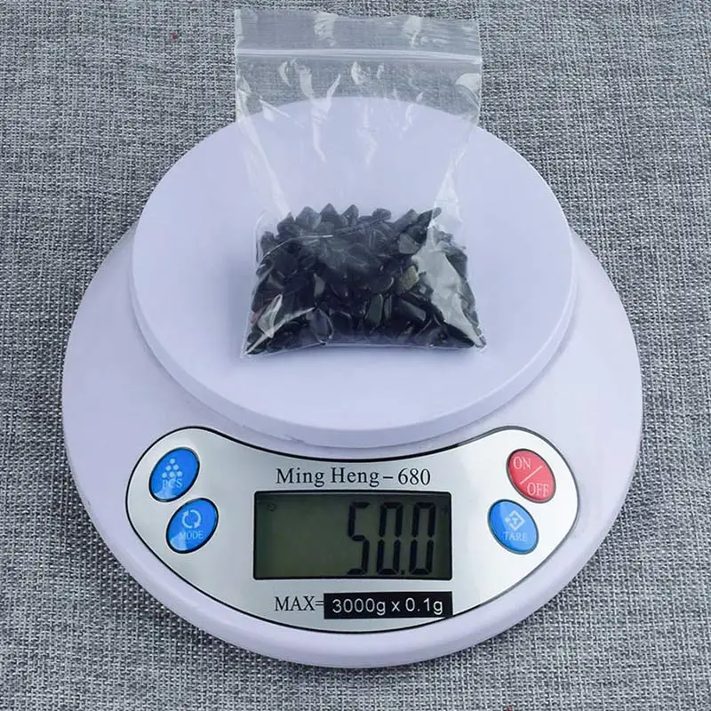50g 100 г натуральный черный обсидиан измельченные камни минеральные бусина-Осколок галтованный камень исцеляющий рейки кварцевый кристалл украшение дома фонтан - Цвет: 50g