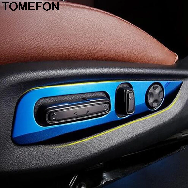TOMEFON для Honda Accord 2018 2019 10th регулировки сиденья ручка Кнопка рамка переключателей