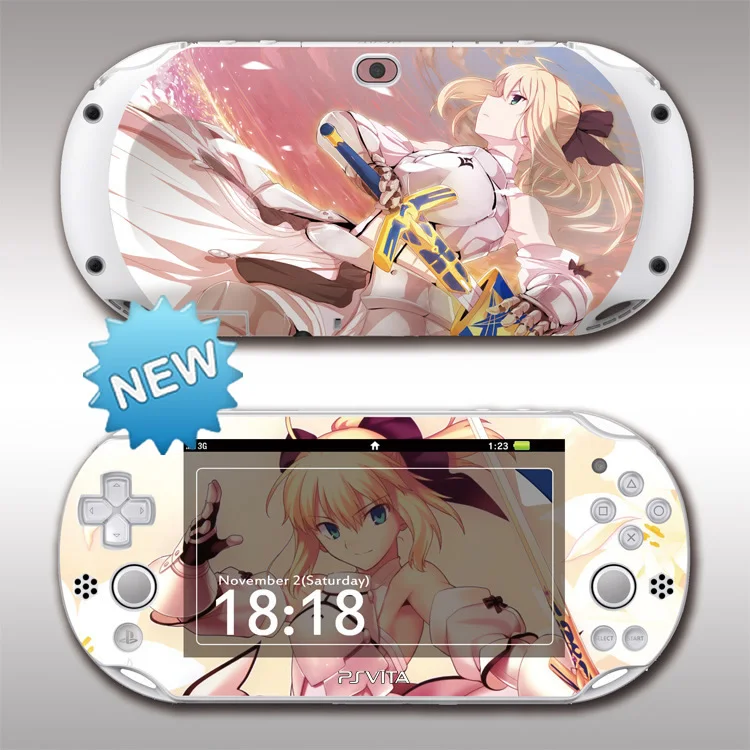 Передние и задние защитные наклейки PSV2000 Обложка для Sony PS vita 2000 PSV Наклейка