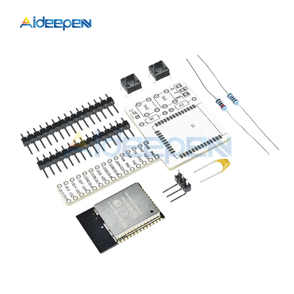 ESP-32 ESP-WROOM-32 Rev1 WIFI модуль беспроводной Bluetooth макетный комплект макетная плата для