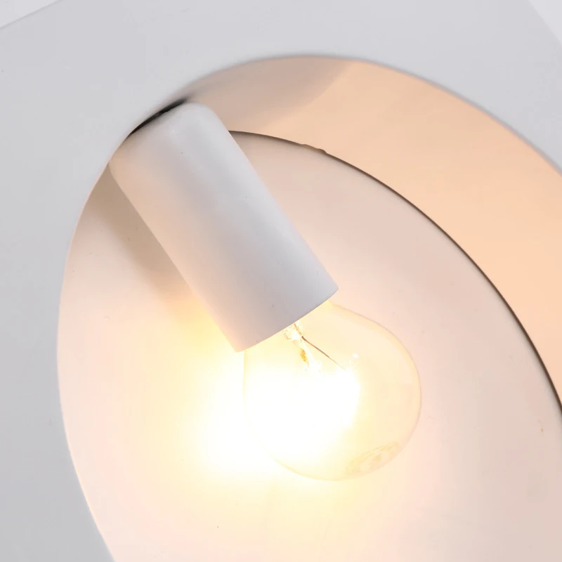 Japanese-Style Simple Creative Personality Nordic Iron Wall Lamp Bedside Light Bedroom / Living Room Study Stairs E 14 | Лампы и