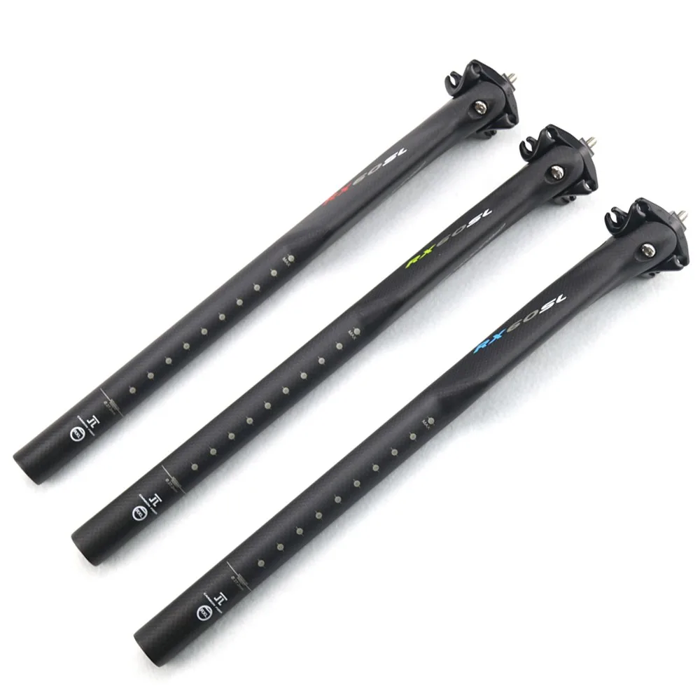 RXL SL велосипедные Подседельный штырь MTB дорожный карбоновый 27 2/30 8/31 6 3K матовый