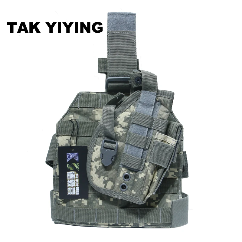 TAK YIYING тактический охотничий пистолет Molle Drop Leg наклейки дизайн нейлоновая Платформа Панель w/кобура для пистолета чехол