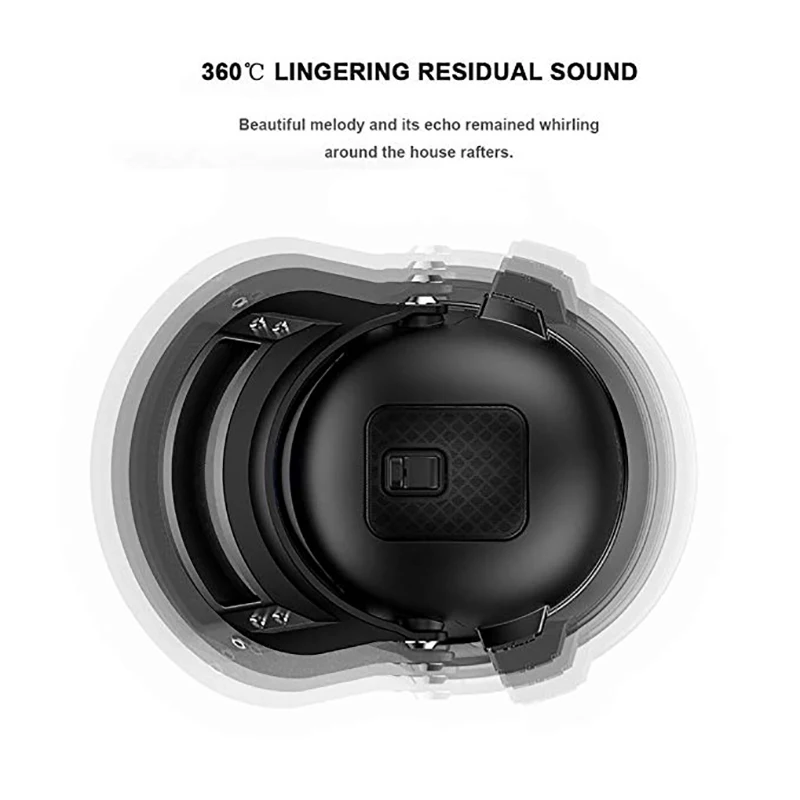 FELYBY маленькая bluetooth-колонка портативная беспроводная с 6-дюймовым проигрывателем