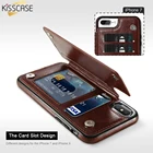 Чехол KISSCASE для Samsung Galaxy S7 Edge S7, винтажный кошелек, кожаный чехол-книжка с отделениями для карт для Samsung S10 Plus S10 Lite S10 S9 S8