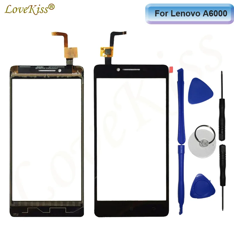 Передняя панель с сенсорным экраном 5 &quotA6000 для Lenovo A6000 K3 K30t сенсорный экран