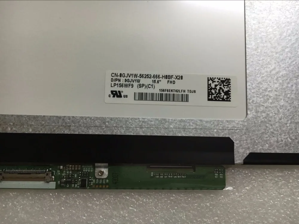 15 6-дюймовый светодиодный ЖК-экран для Dell Inspiron 7560 7572 P61F LP156WF9 SPC1 N156HCA EA1 FDH 1920X1080 EDP 30