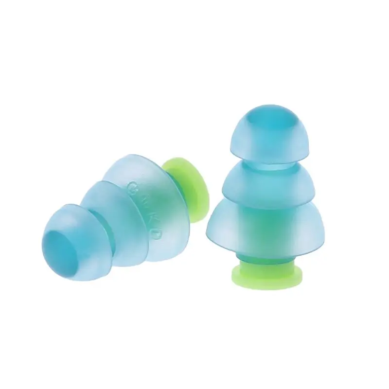 1 Pair Silicone Earplugs Noise Cancelling Reusable Ear Plugs Hearing Protection | Безопасность и защита
