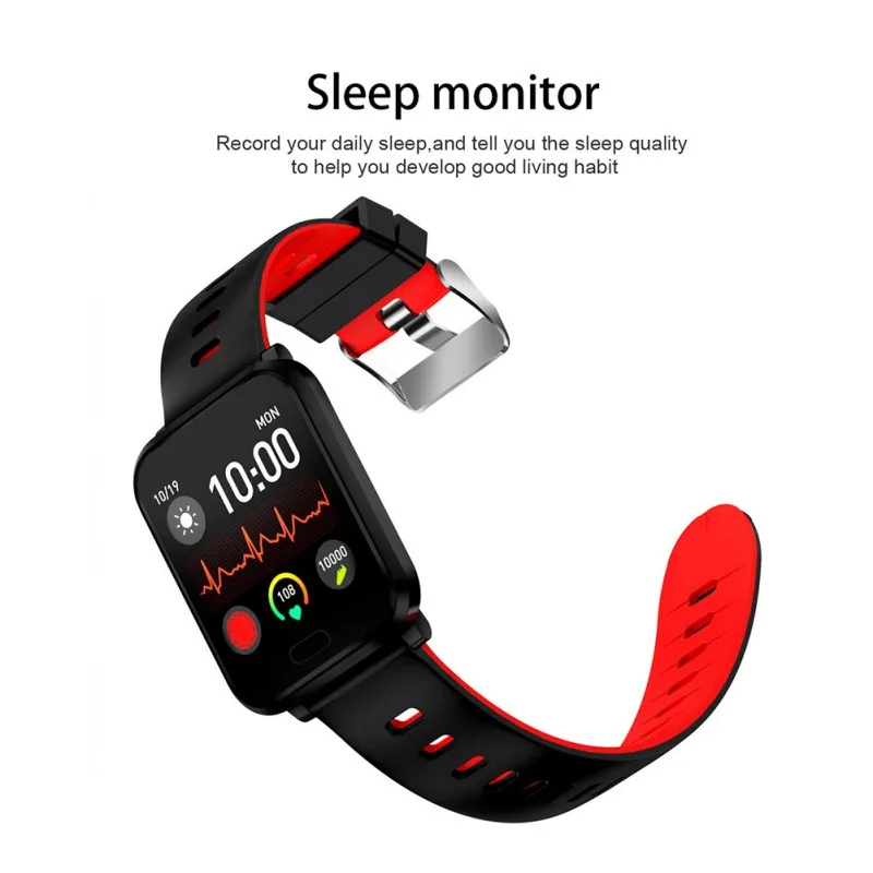 Смарт-часы IP68 Водонепроницаемые с несколькими режимами движения пульсометром и