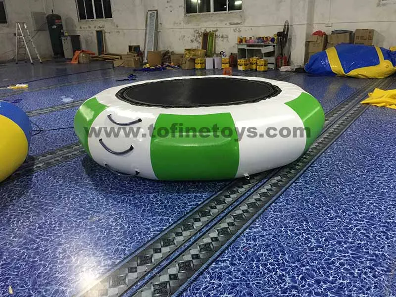 Бесплатная доставка надувной водный батут диаметром 3 м|inflatable water trampoline|water