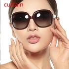 Женские солнцезащитные очки в винтажном стиле, солнцезащитные очки с большой оправой UV400, 5 цветов, лето 2019