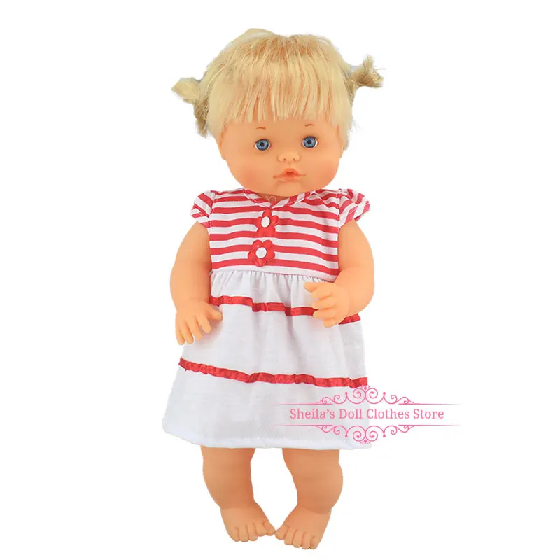 Новая одежда подходит 40 см 41 см Nenucos кукла Nenuco Ropa y su Hermanita фиолетовая футболка с длинными рукавами в фиолетовый горошек штаны с шапочкой