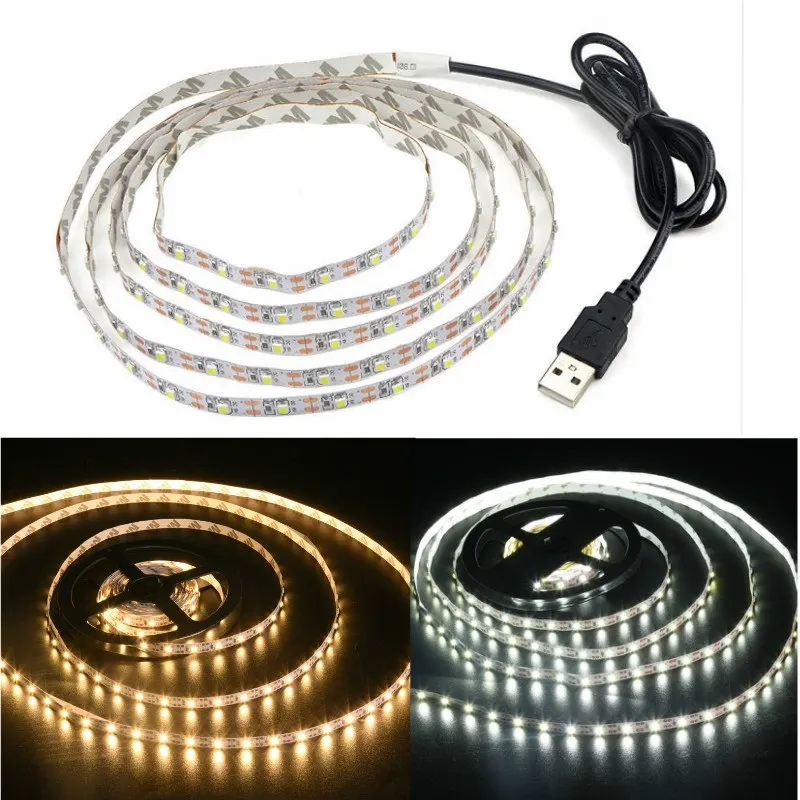 Светодиодная лента 2835SMD с USB гибкая LED светильник СКА для ТВ рабочего стола