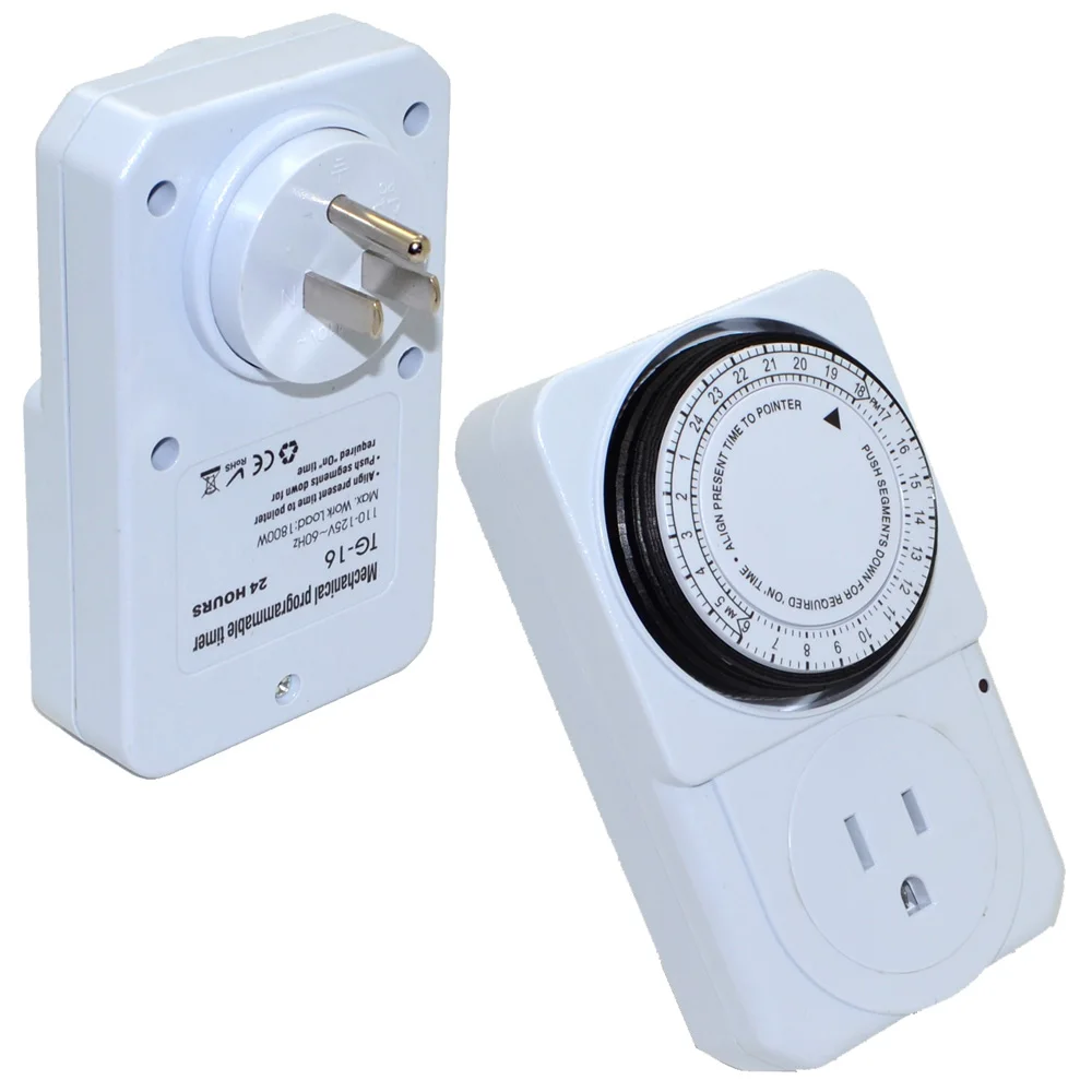 Новый TG 16 AC 110 В в 15A США Plug таймер 24 часа программируемый контроллер Бесплатная