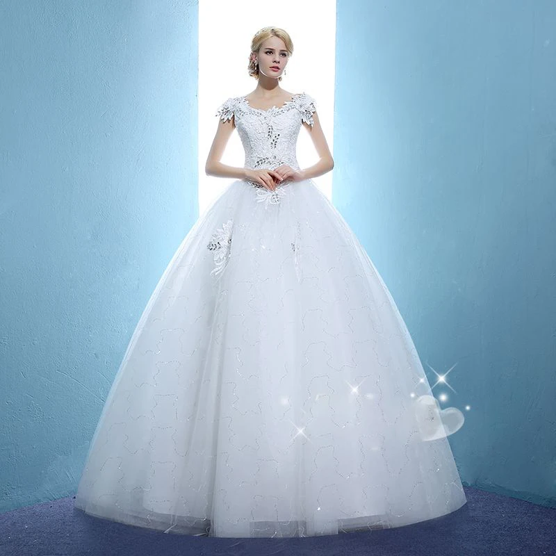 Реальное фото 2017 элегантное роскошное кружевное свадебное платье винтажное