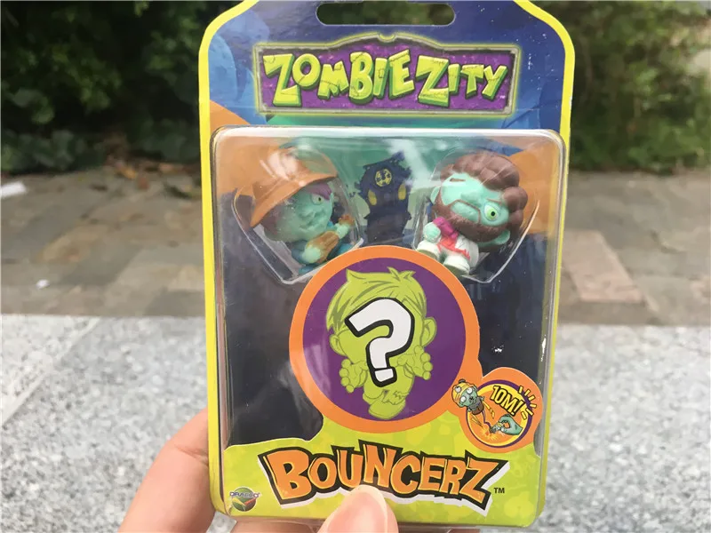 Мини фигурки зомби Zity Bouncerz 2 + 1 шт.|Игровые и трансформеры| |