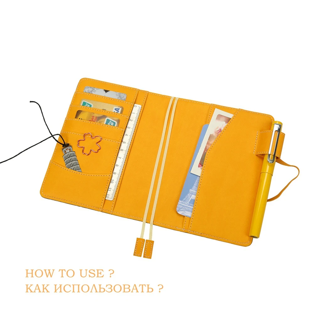 Блокнот в точку формата А6 с обложкой для рисования маслом цвет ассортименте|planner