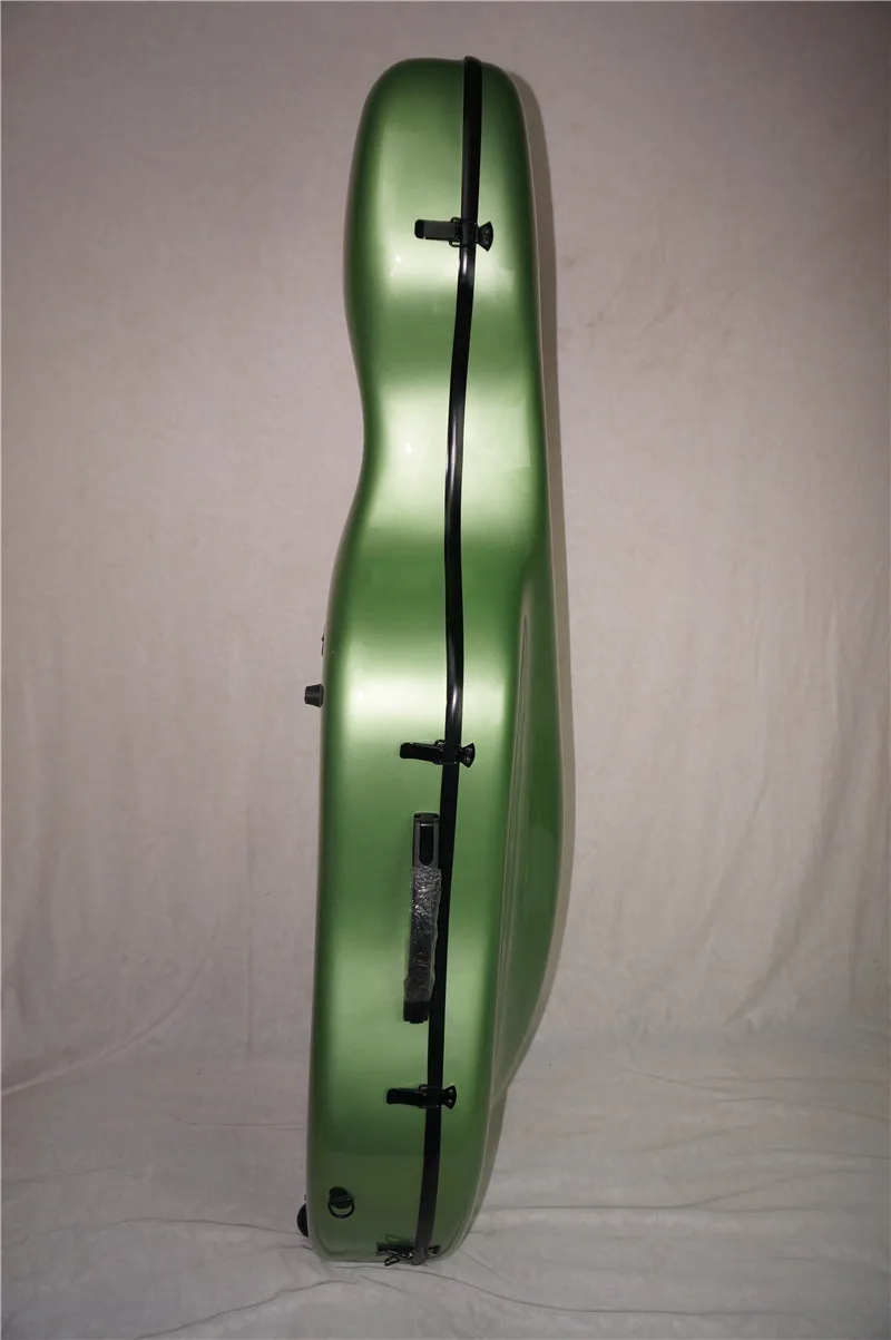 Зеленый 4/4 новый жесткий чехол для виолончели стекловолокно прочный черный #31