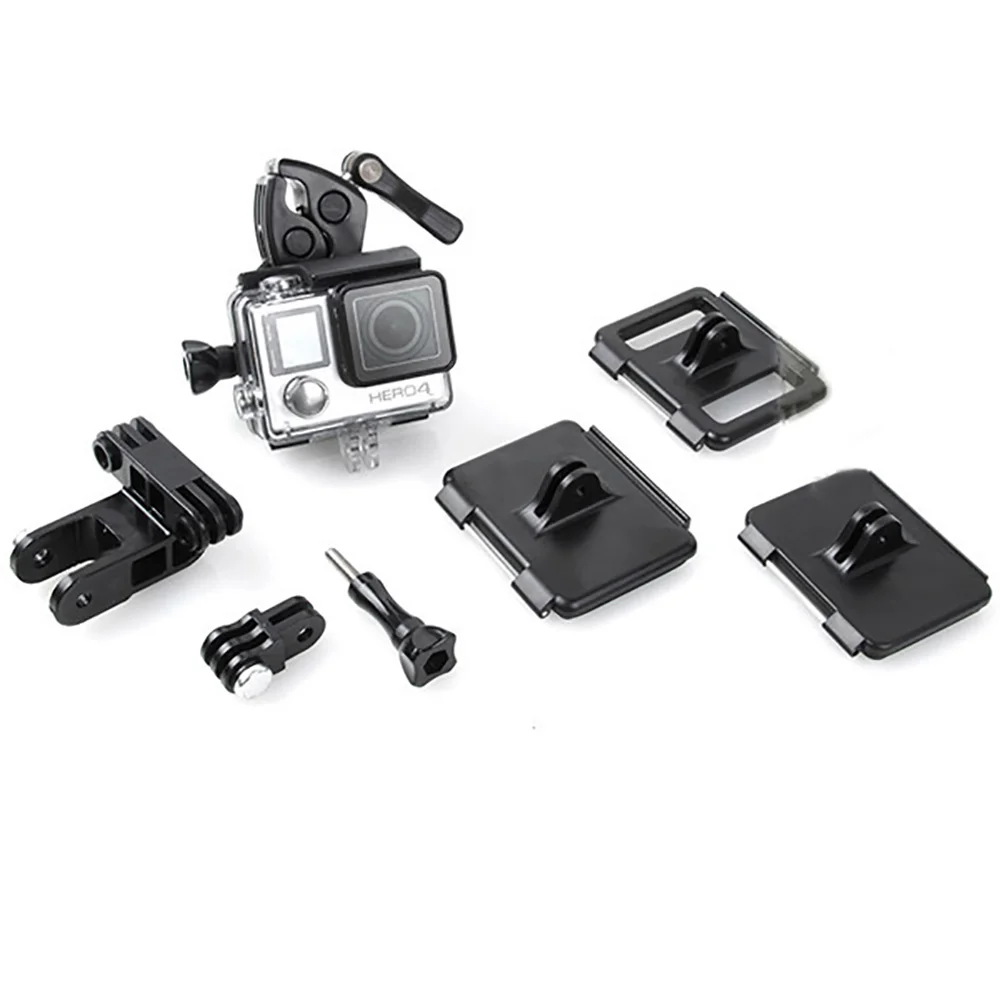 

WLJIAYANG Gopros пистолет, Удочка, лук, стрельба из лука, винтовка, зажим для крепления спортсменов, набор зажимов для Gopro Hero 8 7 6 5 4 3 + 3