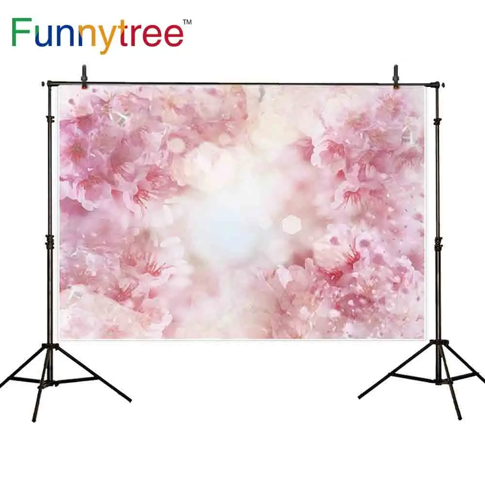 

Фон Funnytree для фотостудии абстрактный цветок боке Свадебный Профессиональный фон фотография