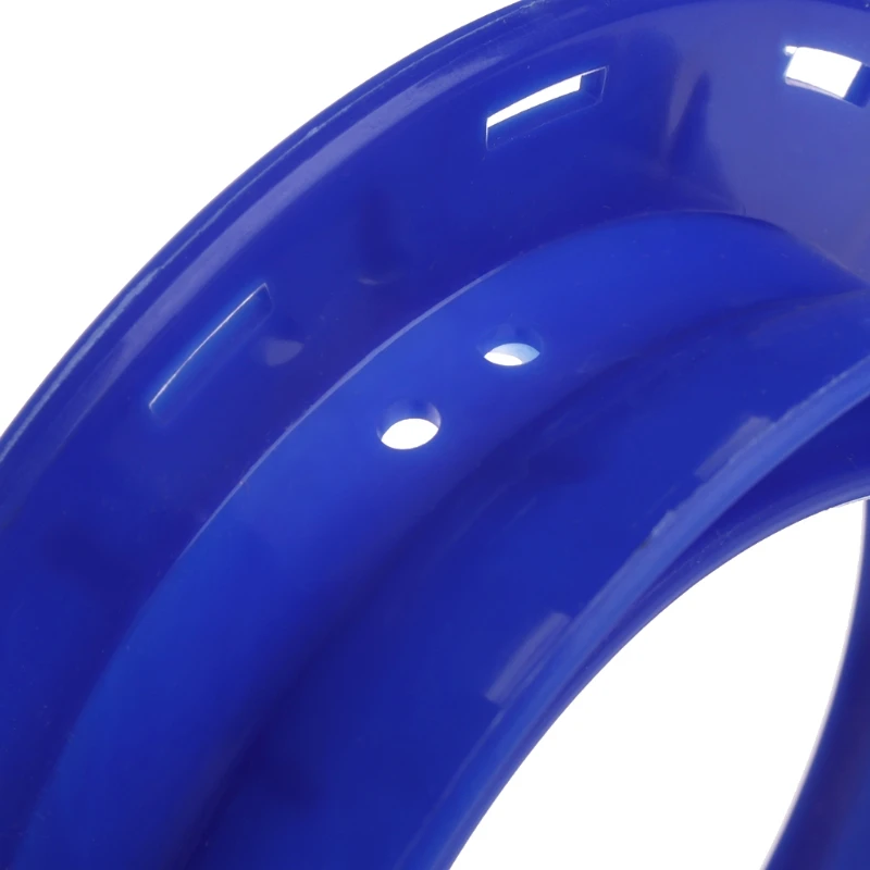 

OOTDTY Fishing Line Coiling Plate Plastic Handle Wire Winding Circular Main Coil Board