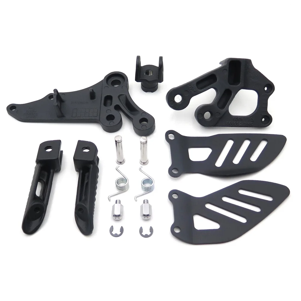Передняя опора для ног мотоцикла 06 10 Suzuki GSXR600 GSXR750 K6 K8 2006 2010 07 08 09 черный|Подставки