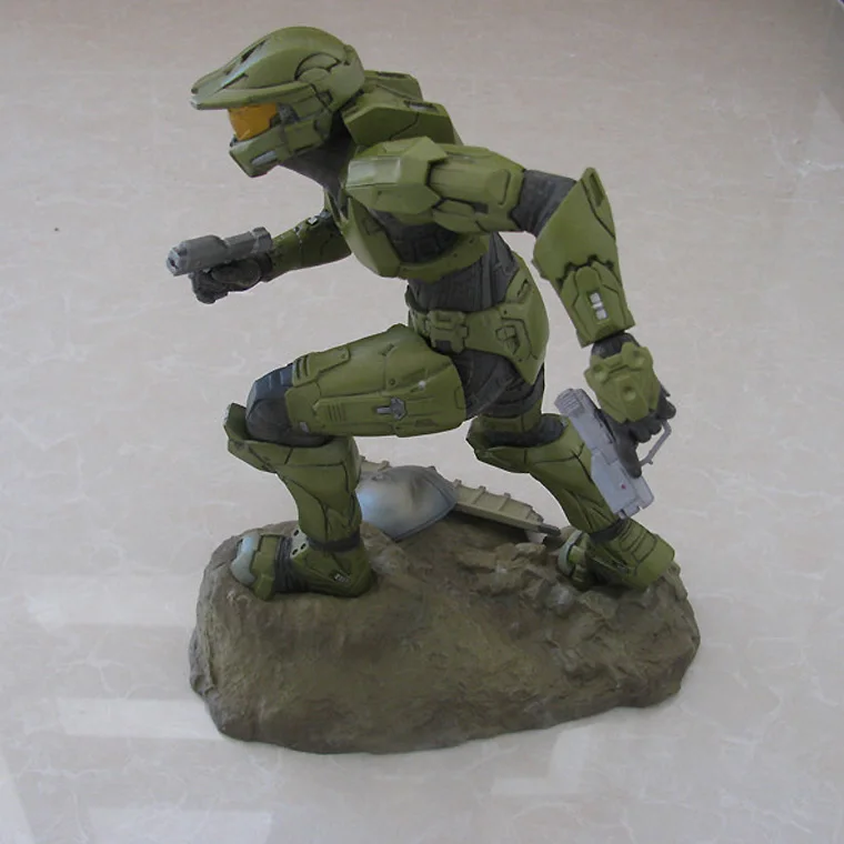Хит продаж статуэтка Halo3 Kotobukiya Spartan 12 дюймов армейский зеленый цвет в коробке|master
