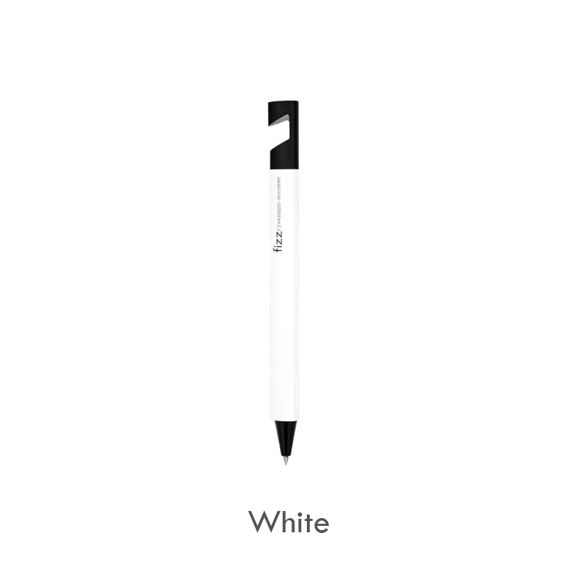 White Xiaomi Mijia Youpin держатель для телефона гелевая ручка 0,5 мм черная функциональная ручка для заправки 6 цветов для офиса и школы - Цвет: White