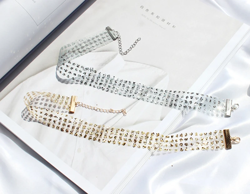 Ожерелья-Чокеры Bling 2018 новые модные украшения оптовая продажа подарки для женщин