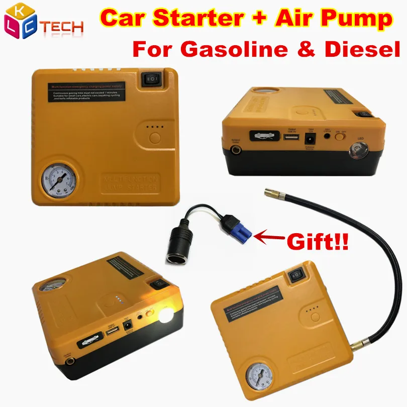 Pormotion TM16B автомобильный стартер портативная Зажигалка power Bank мини автомобильный воздушный насос 12 В бензиновый дизельный автомобиль зарядное устройство аккумулятор усилитель