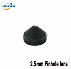 HQCAM высокое качество металлический заостренный конус 2,5 мм Объектив Широкий Ангел cctv объектив безопасности cctv CCDCMOS камера