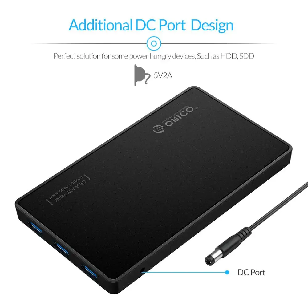 ORICO 2588H3 2 5 корпус для жесткого диска USB 3 0 жесткий диск с Порты USB3.0 приспособление