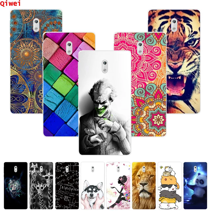 Чехол для Nokia 3 2 Capas мягкий силиконовый чехол из ТПУ с принтом задняя крышка 4 1 plus