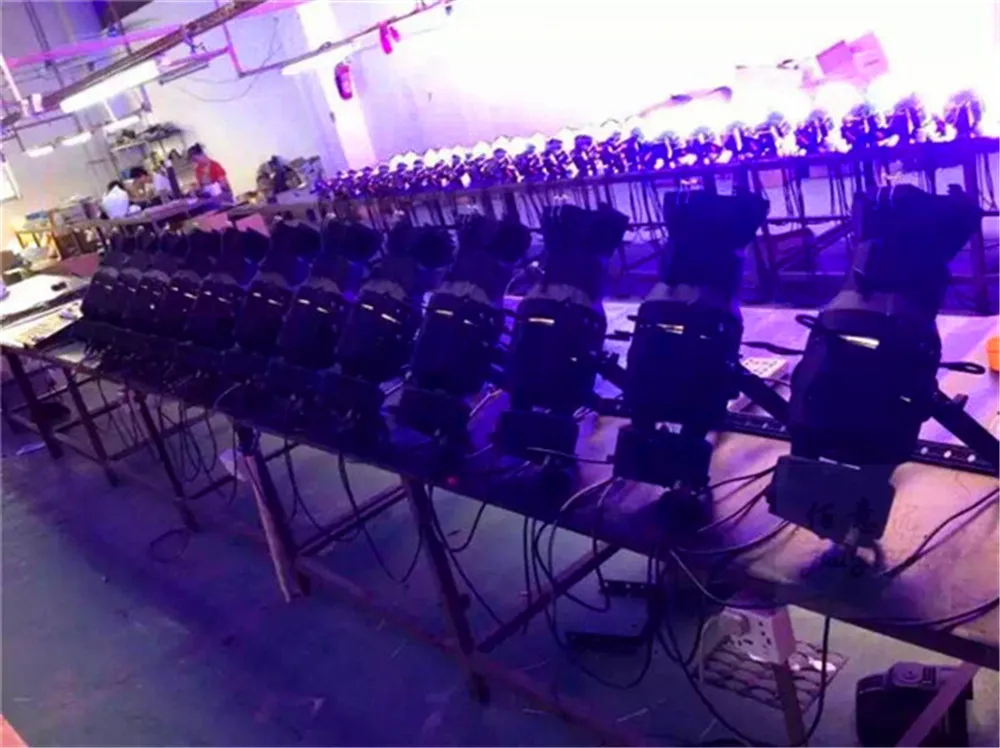 Сценический светильник 200 Вт монолитный блок светодиодов 2 канала DMX 3200K теплый