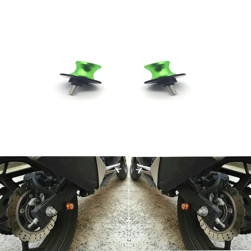 Для YAMAHA MT09 MT 09 R1 R3 R6 R25 R6S Высокое качество 6 мм Мотоцикл CNC маятник слайдер катушки стенд винты|Накладки и