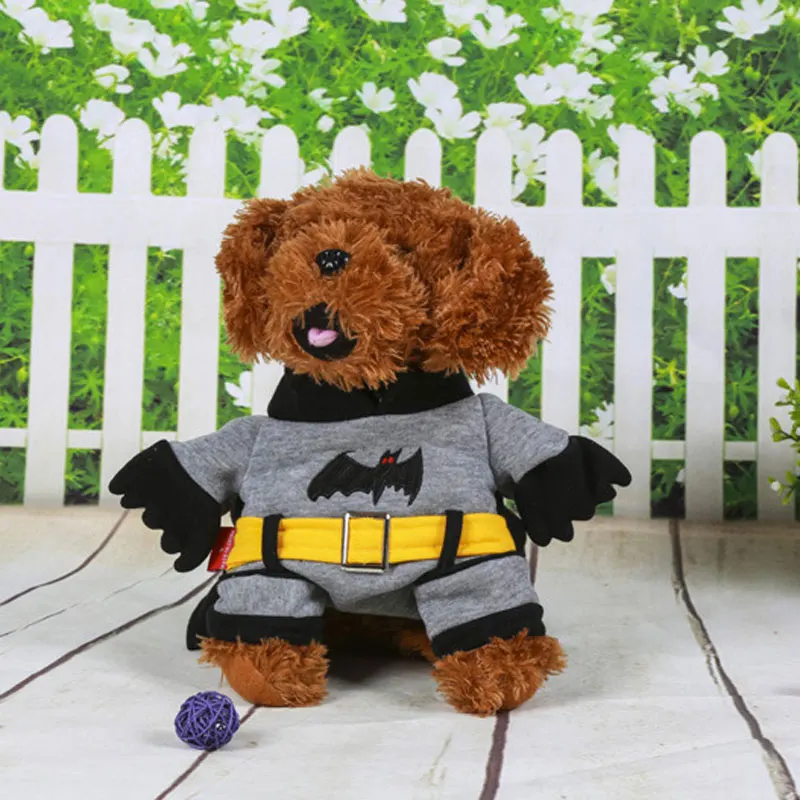 Новая повседневная одежда для домашних животных с рисунком Бэтмена ролевых игр