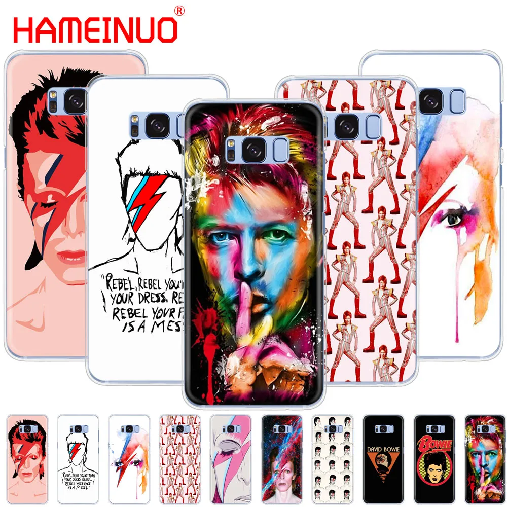 HAMEINUO David Bowie чехол для сотового телефона Samsung Galaxy S9 S7 edge PLUS S8 S6 S5 S4 S3 MINI|Бамперы| |