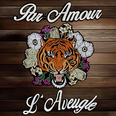 Letter tiger 1 комплект Мода Прохладный Большой тигр желтого цвета, нашивка Цветы аппликация значок заплатка для одежды, утюг на заплатка для одежды A1 - Цвет: Letter tiger